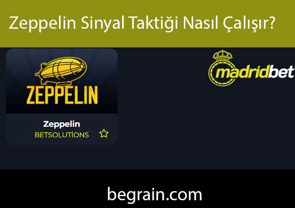 Zeppelin uçak oyunu heyecanı doludizgin tattıran moddadır.